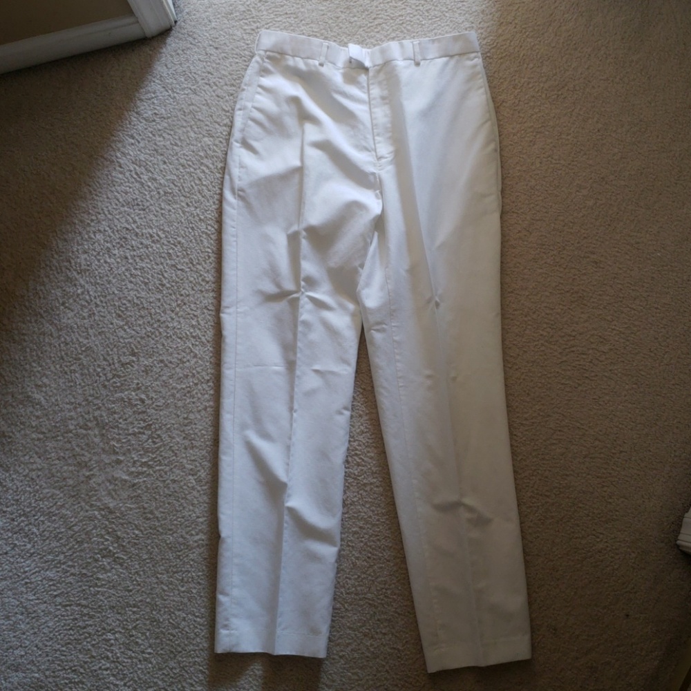 Axist Linen/Cotton flat front pants